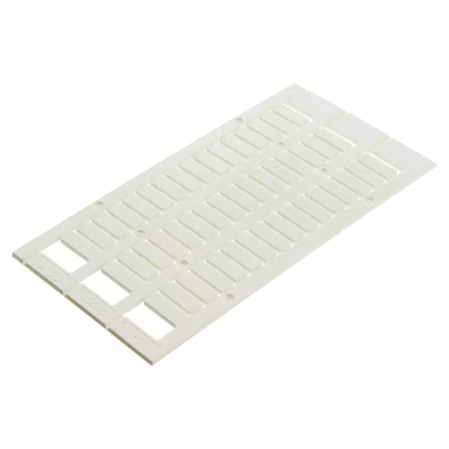 ENTRELEC - TE CONNECTIVITY MARKER CARD, BLANK, WHT, TERMINAL BLOCK, 1SNK140000R0000.