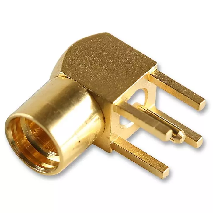 HUBER+SUHNER RF COAXIAL, MMCX, R/A JACK, 50OHM, 85 MMCX-50-0-1/111OH