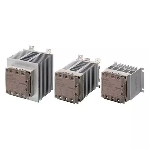 OMRON SSR, 3-PHASE, 200-480VAC, 15A, G3PE-515B-3N DC12-24