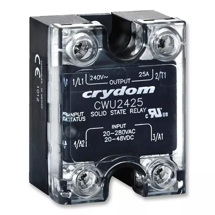 SENSATA/CRYDOM SSR, 660VAC, 50A, ZERO CROSS, IP20, CWU4850P