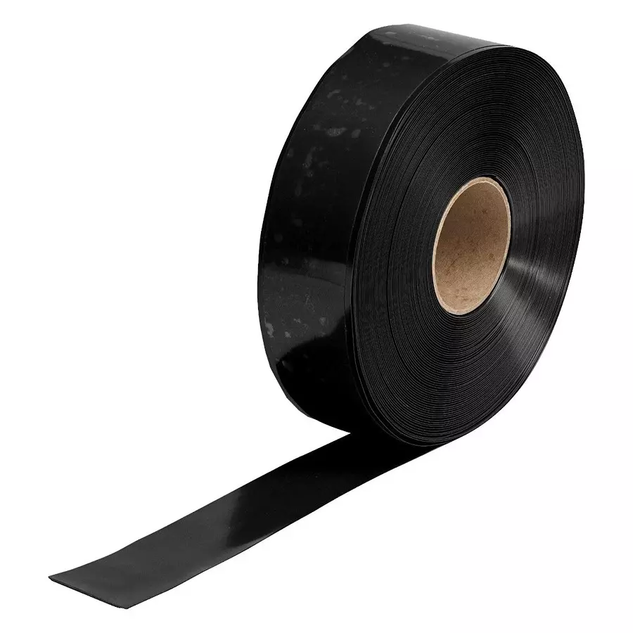 BRADY FLOOR MARKING TAPE, 2" X 100FT, BLACK, 170045