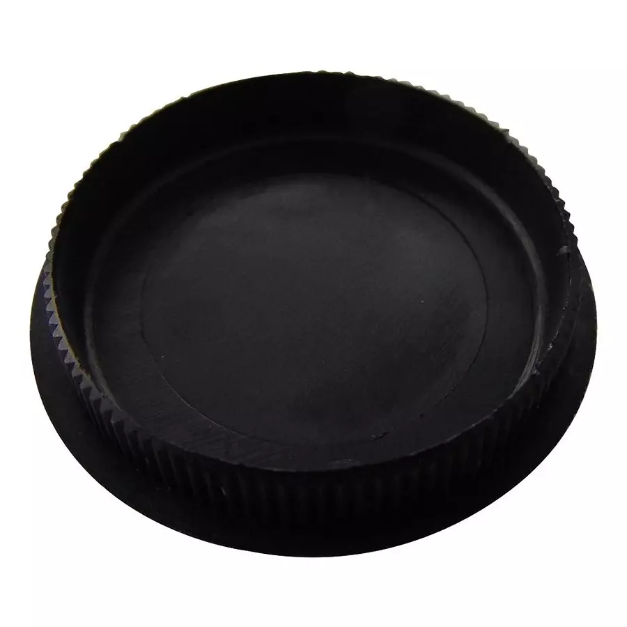 MENTOR CAP, KNOB, GLAZED, BLACK, 334.663 (Pack of 10)