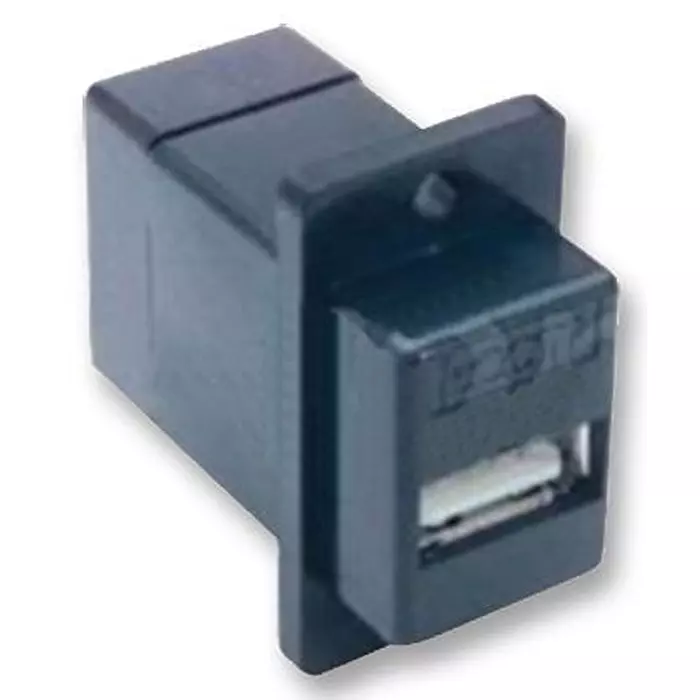 L-COM ADAPTOR, USB A RECPT, USB B RECPT, 4WAY, ECF504B-UAB