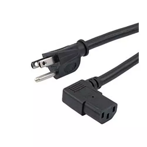 L-COM POWER CORD, N5-15P-R/A IEC C13, 3 , 15A, N515P-C13R-15-3F