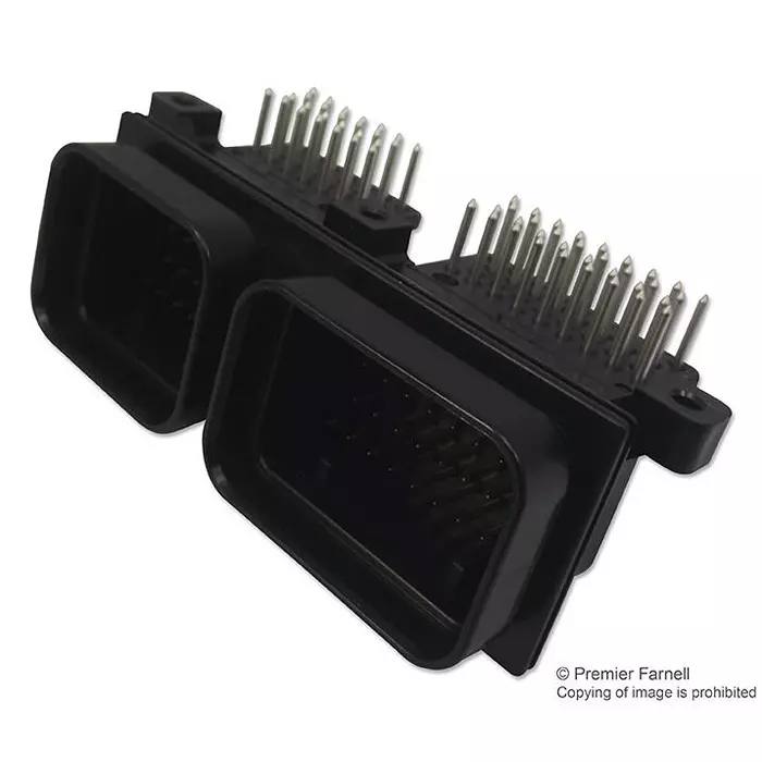 TE CONNECTIVITY Connector, Rectnglr, Rcpt, 60Pos, Pcb, 6437288-3