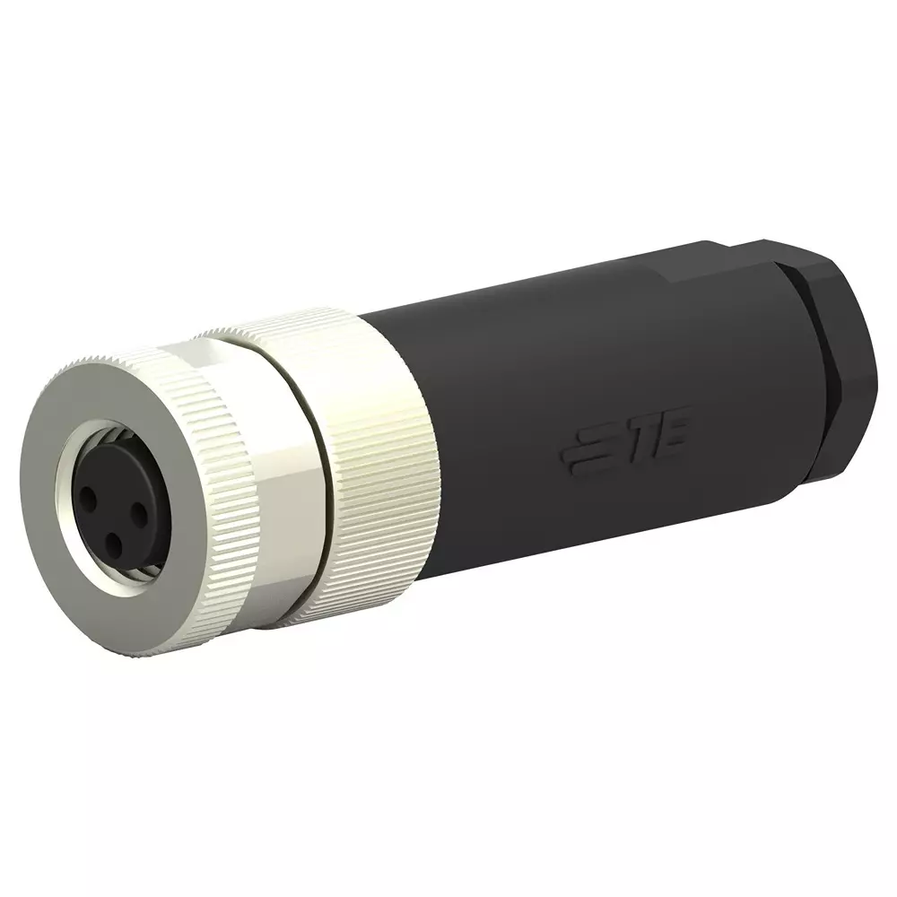 TE CONNECTIVITY Sensor Connector, M8, Rcpt, 3Pos, Cable, T4010008031-000