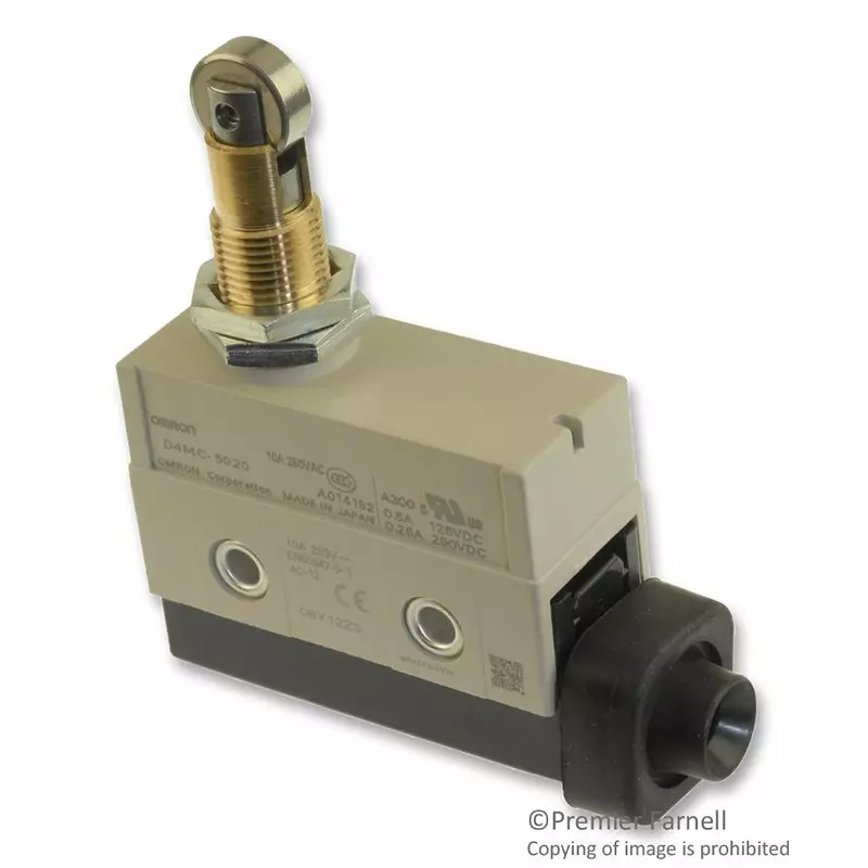 OMRON INDUSTRIAL AUTOMATION Limit Switch, D4MC-5020