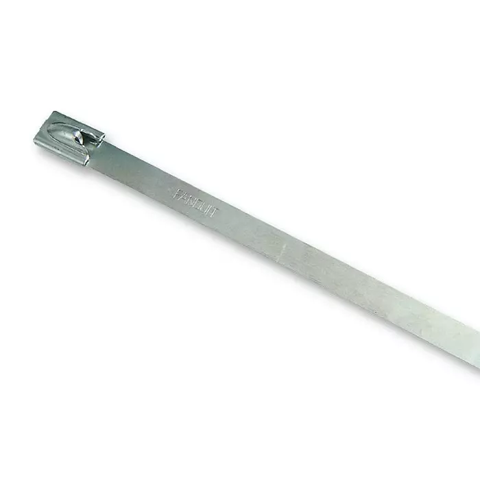 PANDUIT Cable Ties CABLE TIE, STEEL, 360MM, PK100, MLT4S-CP (Pack of 100)