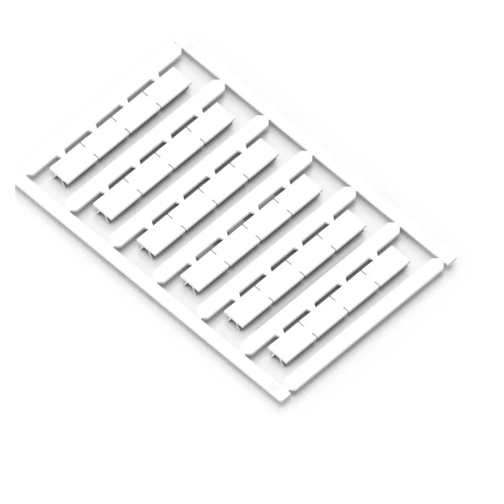 Connectwell Marker Card 16 mm Pitch Length with 24 Tags, White