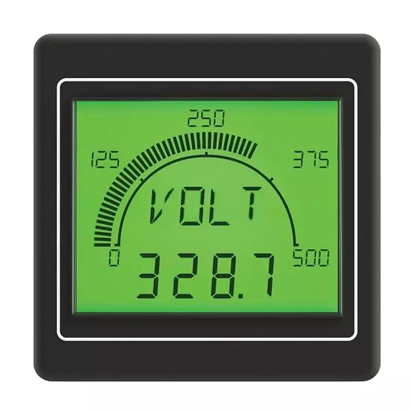 TRUMETER Panel Meter, 4Digit, Process/Shunt, 240V, APM-MAX-M23-PU-4B.