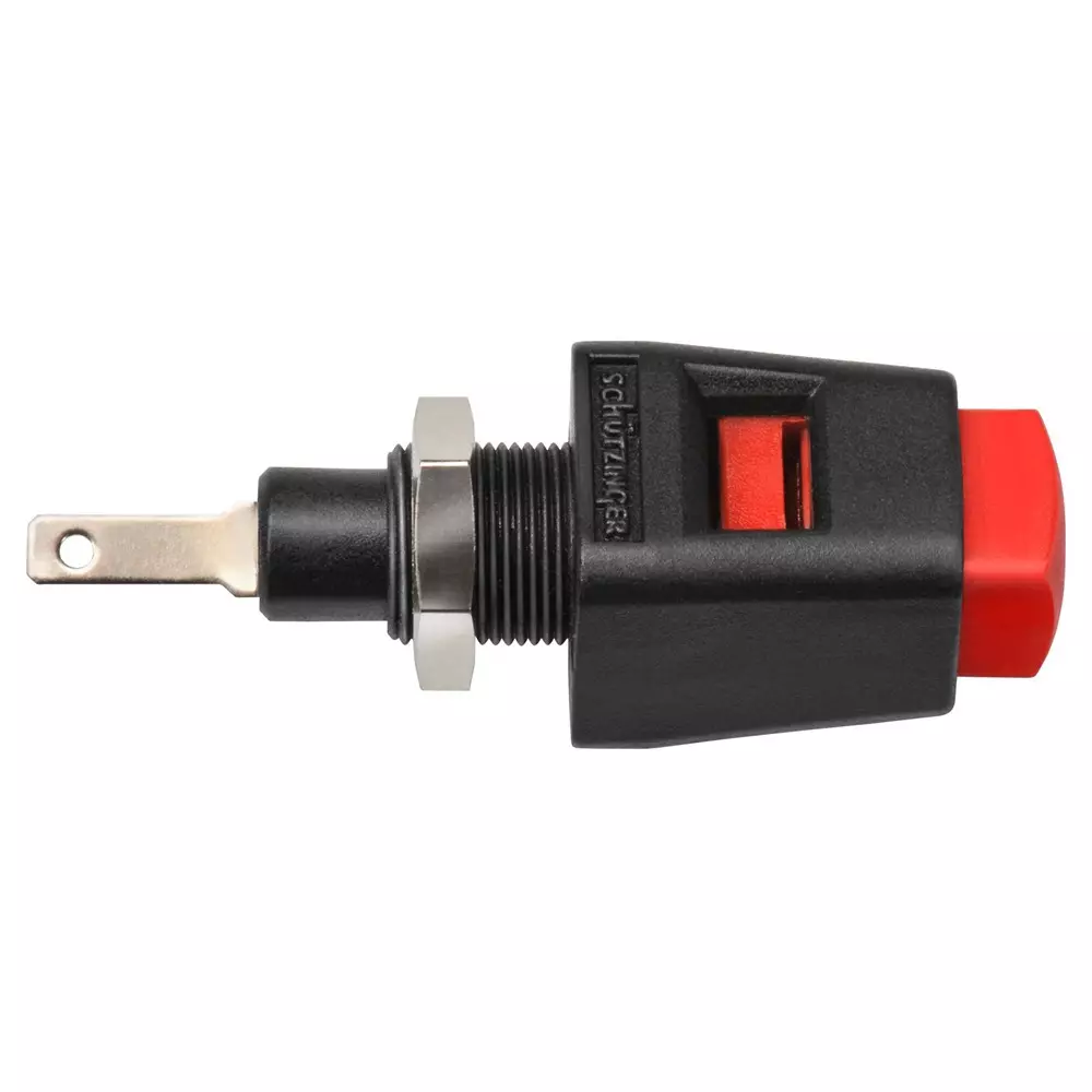 SCHUTZINGER Quick-Release Terminal-Red, ESD 6554 / RT