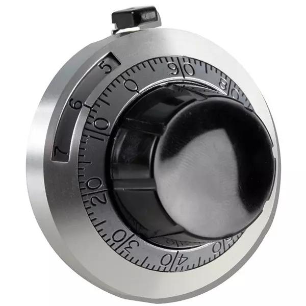TT ELECTRONICS / BI TECHNOLOGIES Counting Dial, 15 Turn, 1-13/16" Diam, RB