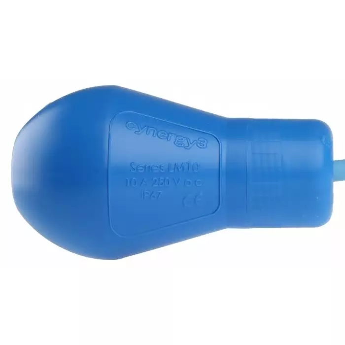 SENSATA / CYNERGY3 LM Series Cable Mount Polypropylene Float Switch 5 m Cable NO 250V AC Max 110V DC Max, LM10AW