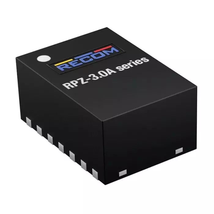 RECOM POWER Switching Regulator Surface Mount 0.6-5.5V DC Output & 2.75-6V DC Input Voltage, RPZ-3.0A-R