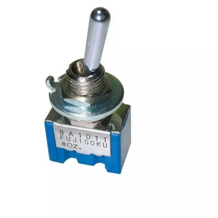 NIDEC COPAL ELECTRONICS GMBH Toggle Switch PCB Mount On-On DPDT Solder Terminal, 8A2011-Z (Pack of 25 Pcs)