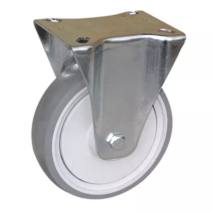 Guitel Hervieu Fixed Castor Wheel 175 Kg Capacity 125 mm Wheel, 373352