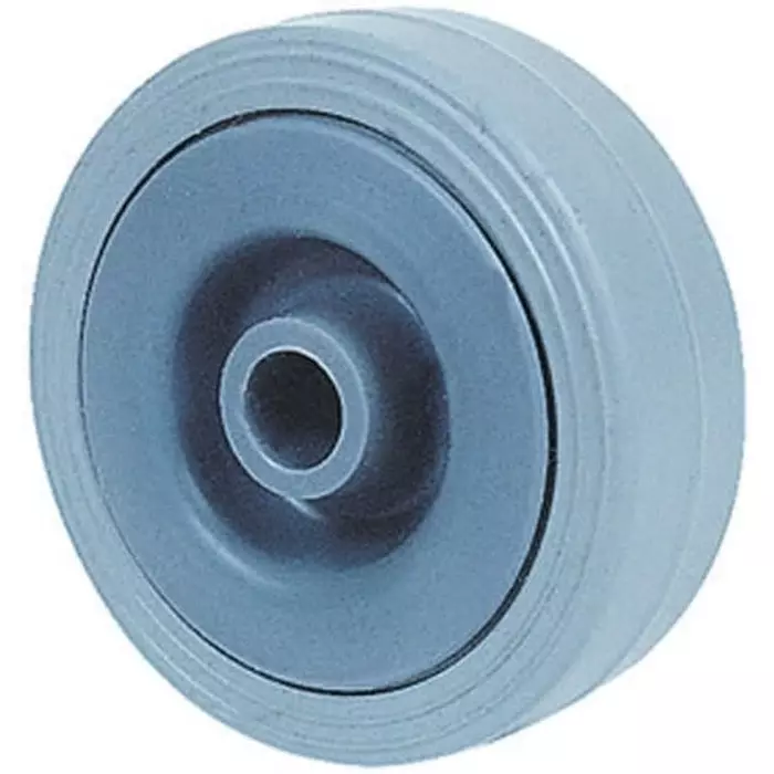 Guitel Hervieu Grey Rubber Non-Marking Trolley Wheel 60 Kg, 380514
