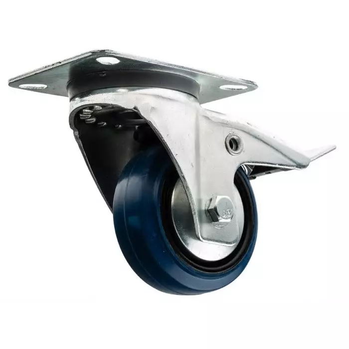 Guitel Hervieu Braked Swivel Castor Wheel 80 Kg Capacity 80 mm Wheel, 12757210
