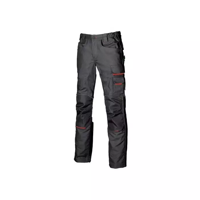UPower Dont worry s Grey Cargo Trousers Durable 42-44 inch, WDW022GM-60