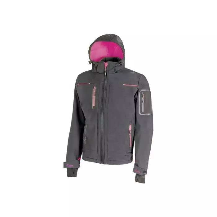 UPower FUTURE Grey Hoodie Jacket 3XL, WFU187GF-3XL
