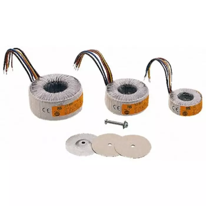 Nuvotem Talema Toroidal Transformer 230V AC 2 x 55V AC 800VA 2 Output, 0800P1-2-055