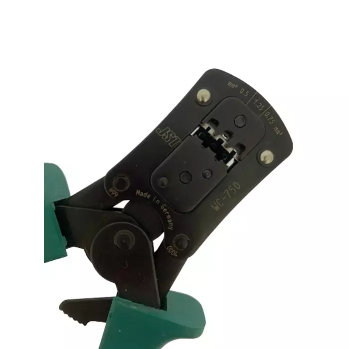 JST (JAPAN SOLDERLESS TERMINALS) Hand Ratcheting Crimp Tool for SPS Contacts 0.5mm² Wire, WC-750