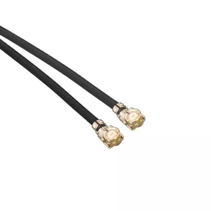 Linx Male UMCC to Male UMCC 100mm 1.37mm Coaxial Terminated50 Ω, CSG-UFFR-100-UFFR (Pack of 2 Pcs)