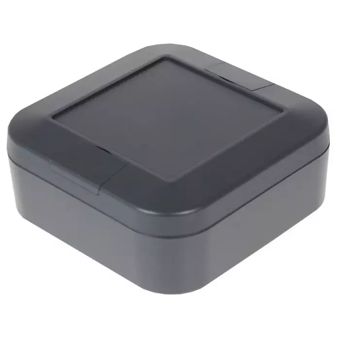 Takachi Electric Industrial WP Series Grey ABS Enclosure IP67 Grey Lid 100x100x40 mm, WP10-10-4C