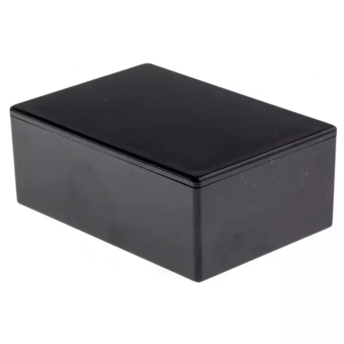 Takachi Electric Industrial SW Series Black ABS Enclosure Black Lid 65x45x25 mm, SW-65B