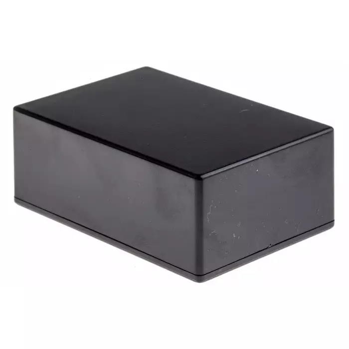 Takachi Electric Industrial SW Series Black ABS Enclosure Black Lid 65x45x25 mm, SW-65B