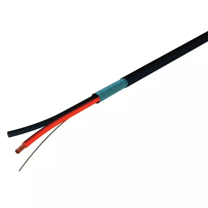 S2Ceb-Groupe Cae JA Series Audio Control Cable 0.22 mm² CSA Screened 4mm O.D 100m Black, CA40