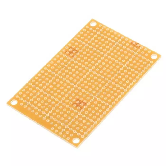 Sunhayato Matrix Board FR1 1mm Holes 2.54 x 2.54mm Pitch 72 x 47 x 1.6mm, ICB-288