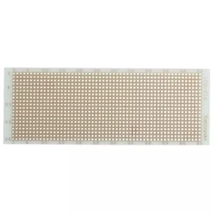 Sunhayato Single Sided Matrix Board FR4 0.75mm Holes 2 x 2mm Pitch 120 x 45 x 1.2mm, ICB-013