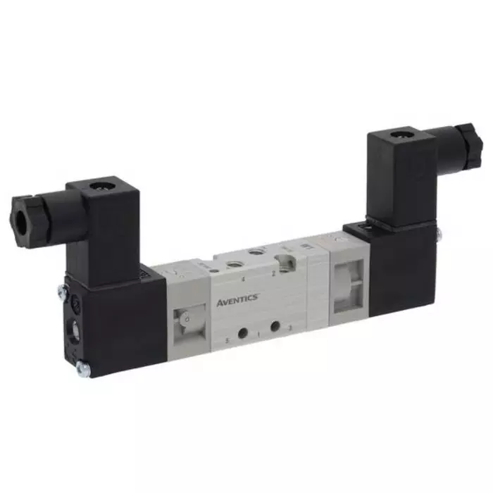 EMERSON - ASCO 5/2 Pneumatic Solenoid Valve - Solenoid/Pilot Metric M5 519 Series 24V ac, 519 00 006