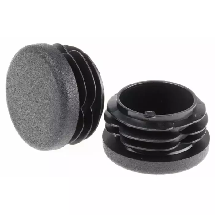 Rose+Krieger Black Polyethylene (PE) Round Tube, 90304-15 (Pack of 15 Pcs)