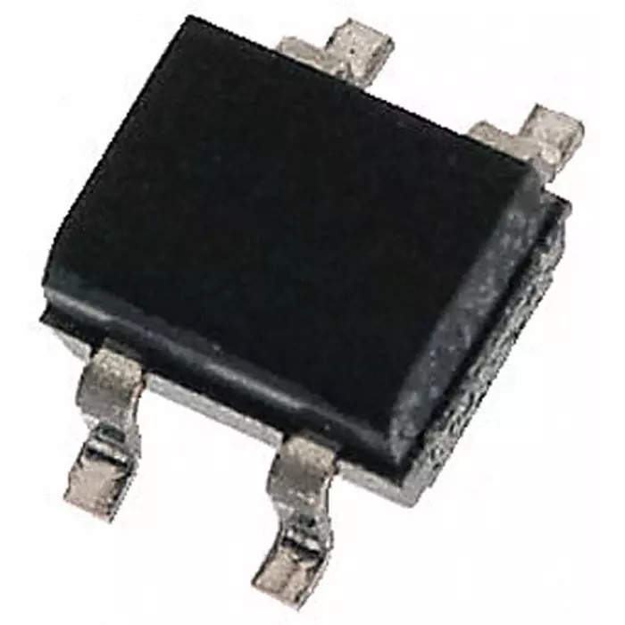 HY Electronic Corp Bridge Rectifier 1A 1000V 4-Pin, DB107S (Pack of 100 Pcs)