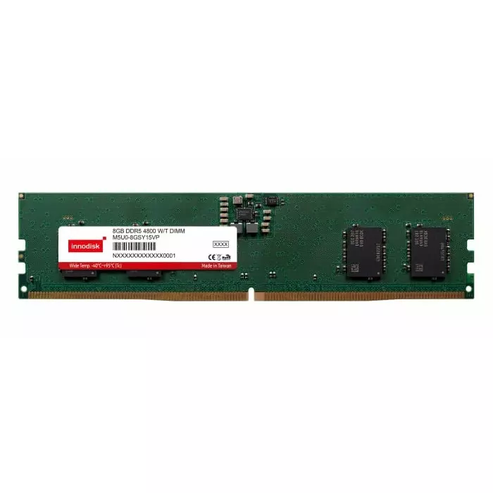 InnoDisk Desktop RAM 8 GB DDR5 DIMM 1.1 V, M5U0-8GSY15VP