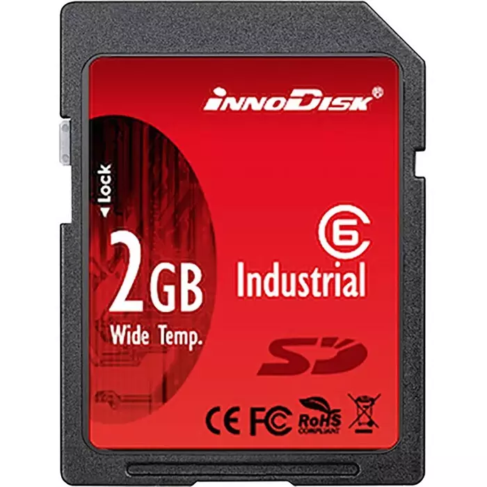 InnoDisk Industrial SD Card 2 GB Class 6, DS2A-02GI81W1B