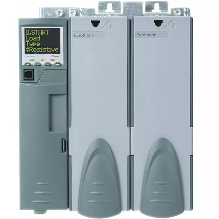 Eurotherm EPower Panel Mount Power Controller 330x234.5 mm 3 Input 2 Output Analogue Digital 600 V Supply Voltage, EPOWER/2PH-50A/600V