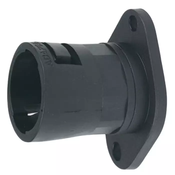 Adaptaflex Swivel Flange Conduit Fitting 21mm Nominal Size Nylon 66 Black IP66 Rating, 7TCA296000R0564AL21/FL/A/BL (Pack of 10 Pcs)