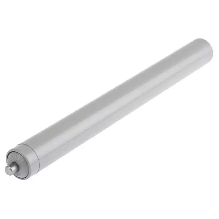 Interroll PVC Round Conveyor Roller Spring Loaded 20mm Dia. x 200mm L 20N Load Capacity Stainless Steel 6mm Spindle, 11AZS20D03 - 200