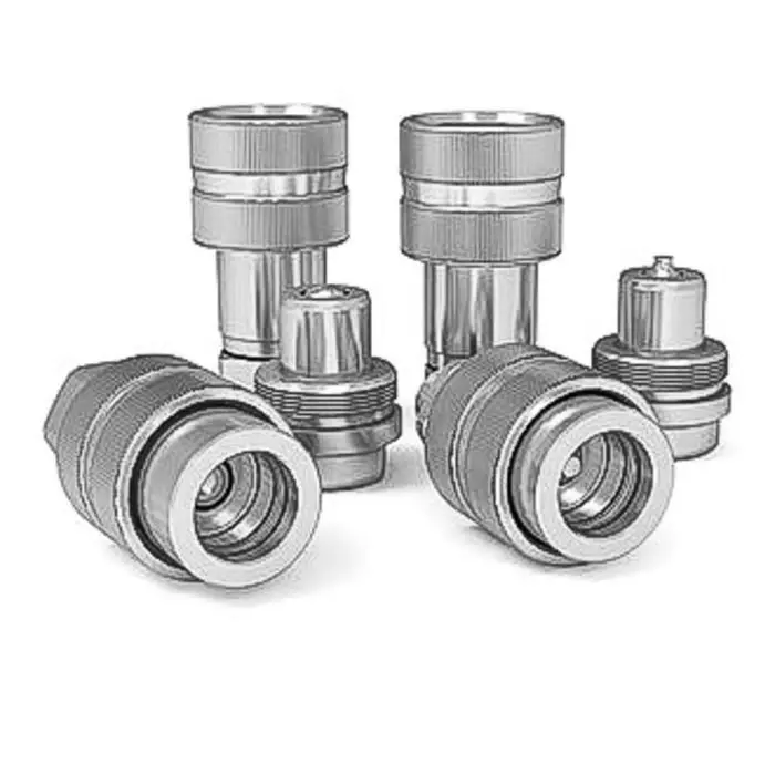 CEJN Hydraulic Quick Connect Coupling Steel Female NPT 3/8 Male 700 Bar, C102321484