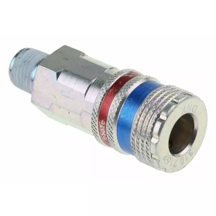CEJN Pneumatic Quick Connect Coupling Brass & Stainless Steel Male R 1/4 Male Threaded, C103102152
