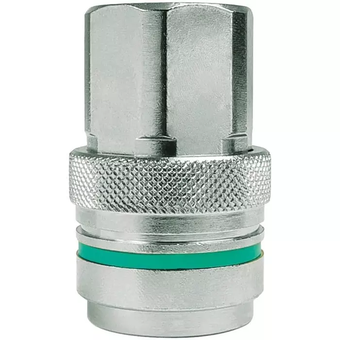 CEJN Brass Pipe Fitting Straight Coupler 52.5 mm Length, 105671200