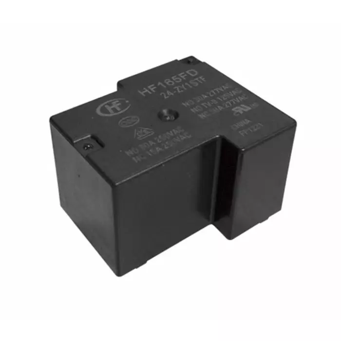 Hongfa Europe GMBH PCB Mount Power Relay 5V DC Coil 15A Switching Current SPDT, HF165FD/5-ZY1TF (Pack of 2 Pcs)