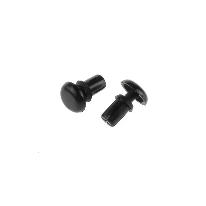 ESSENTRA COMPONENTS Nylon Snap Rivet 3.5 mm, Black