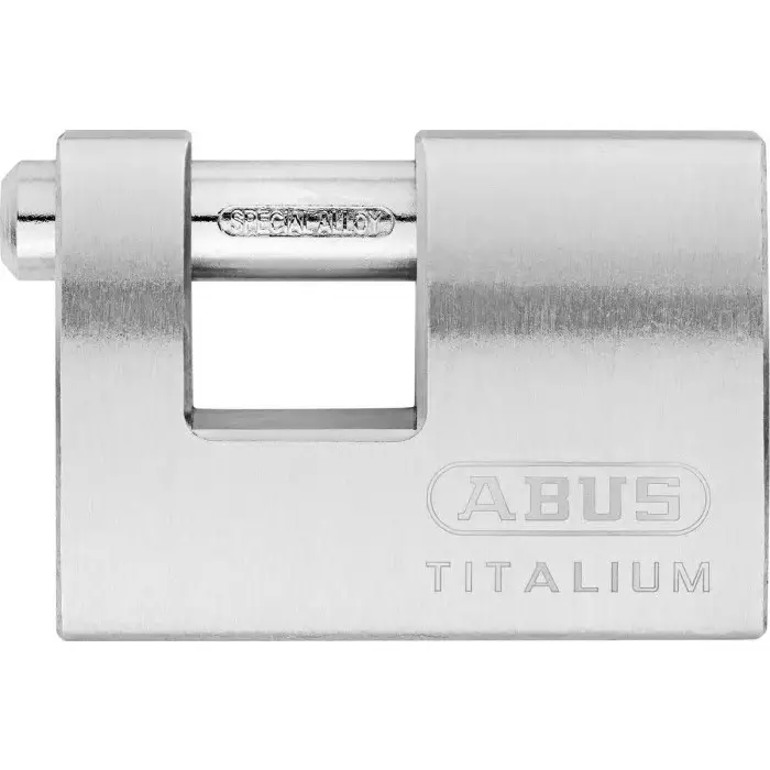 ABUS Key Weatherproof Titanium Safety Padlock Keyed Alike 12 mm Shackle 70 mm Body, 98TI/70 KA 7567