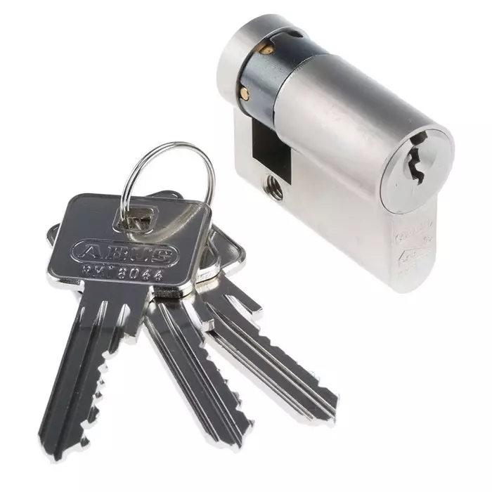 ABUS Euro Cylinder Lock Brass 10/30 mm (61 mm), 4003318538223