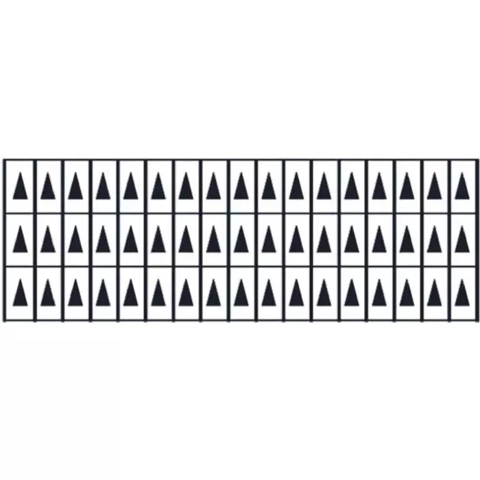 SES Sterling Pre-Printed Adhesive Label 4.75 mm Length, 3010200001