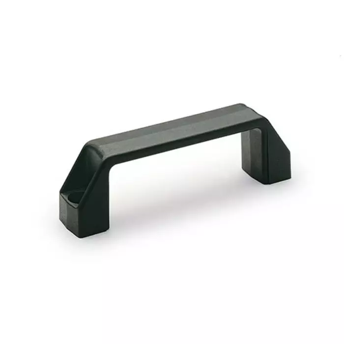 Elesa Matt Black PP Handle 7 mm Height 41mm Width 142mm Length, 37143